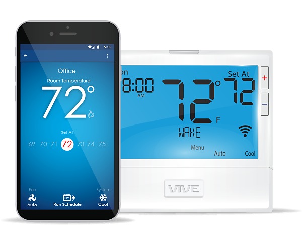 Vive smart thermostat